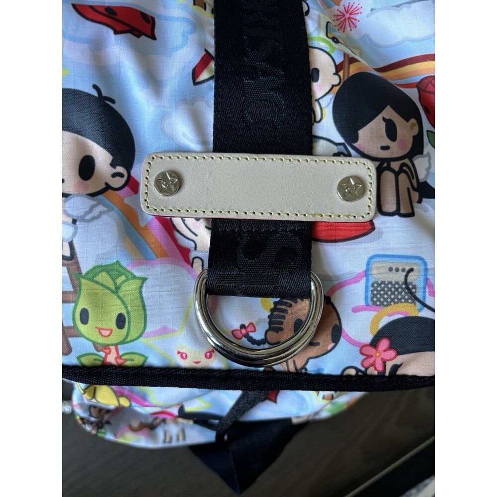 Lesportsac Tokidoki Collaboration Rucksack Backpack W Charm - Picture 11 of 16